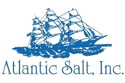 Atlantic Salt logo, a blue graphic boat