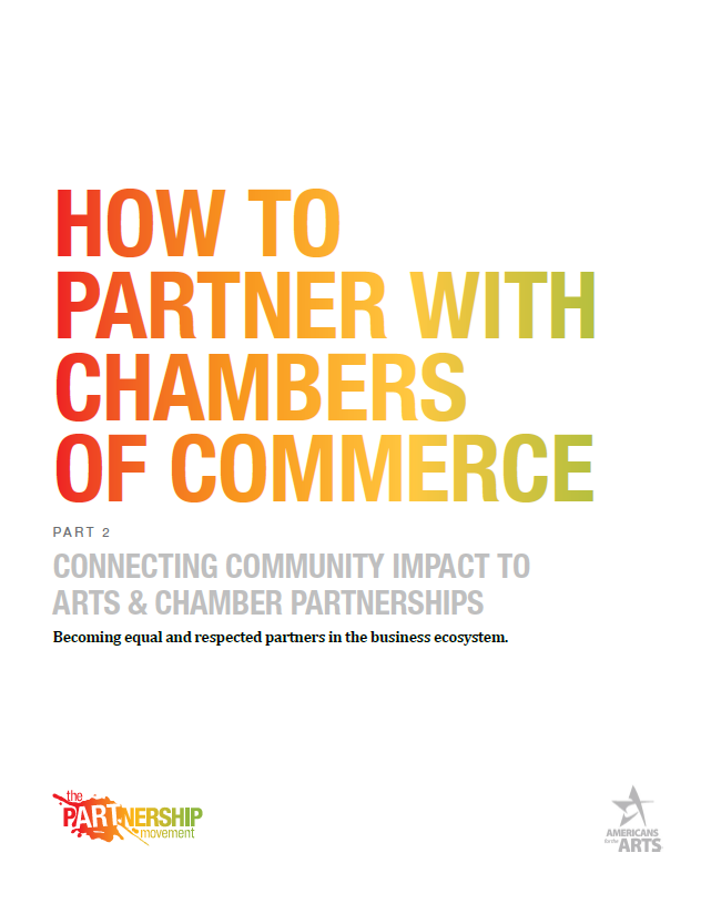 Cover sheet for How to Partner with Chambers of Commerce Part 2 Toolkit